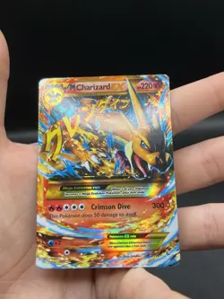 M Charizard EX 107/106 Secret Rare XY Flashfire Pokemon Card TCG English LP - Image 5