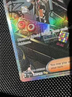 Pokemon TCG Giacomo Scarlet & Violet Paldea Evolved Holo Card 267/193 - Image 3