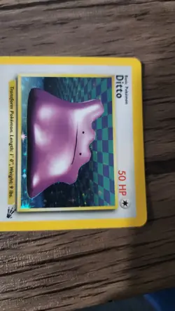 Ditto Holo Fossil 3/62 WOTC Pokemon Card - Image 4