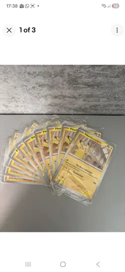 Pokemon Promo Pikachu At The Museum Oversized Jumbo Card Sealed x 7 Bundle - Image 3
