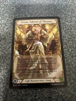 Flesh and Blood FAB Prism, Advent of Thrones - HER111 NM Rainbow Foil Promos - Image 1