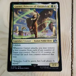 Magic: The Gathering Garnet, Princess of Alexandria 0222 FFIX Uncommon Legendar… - Image 1