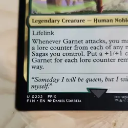 Magic: The Gathering Garnet, Princess of Alexandria 0222 FFIX Uncommon Legendar… - Image 5