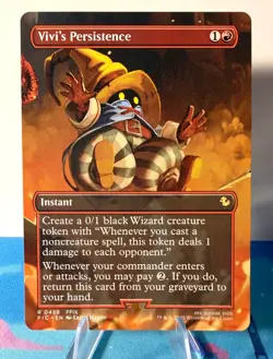 Vivi's Persistence (Borderless) R Commander: FINAL FANTASY 458 NM - Image 1