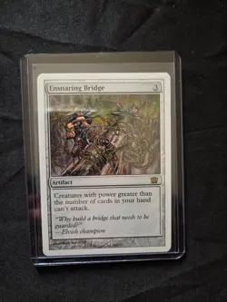 MTG Ensnaring Bridge, 8th Edition RARE, NM cond. 2003 - Image 1
