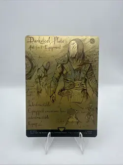Darksteel Plate (Rainbow Foil) Secret Lair Drop Foil - Image 1