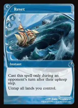 1 x Reset - Mystery Booster 2 - NM-Mint - MTG - Image 1