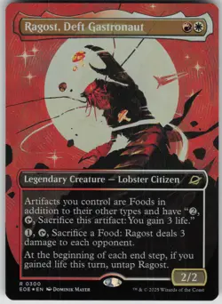 MTG TCG Ragost, Deft Gastronaut (Borderless) R Edge of Eternities 300 - Image 1