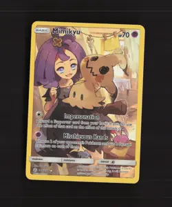 Mimikyu 245/236 Cosmic Eclipse Full Art Secret Rare Holo Pokemon Card NM - Image 1