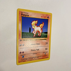 Ponyta 60/102 1st Edition Shadowless Base Set Regular NM - Pokemon Card - Image 3