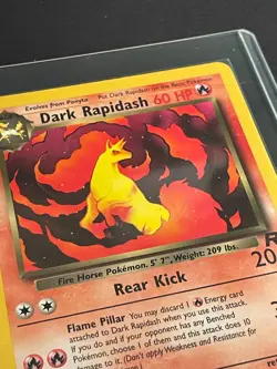 Pokemon '078 Rapidash 44/82 Rocket Uncommon Vintage WOTC 1999 NM - Image 1