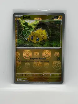 Joltik (Master Ball Pattern) 033/086 Sv: White Flare Holo Pokemon TCG English - Image 1