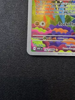 Archeops 132/086 - Pokemon TCG White Flare Card - Illustration RARE - EN/NM - Image 5