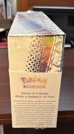 Pokemon TCG Scarlet & Violet Prismatic Evolutions Box Eevee Promo Booster Engli… - Image 4