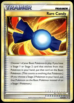 Rare Candy 82/95 Uncommon HGSS Unleashed Pokemon MP - Image 1