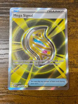 Mega Signal 171/132 Mega Evolution Pokemon Pack Fresh - Image 1