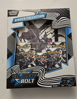 Pokemon TCG: Scarlet & Violet - Black Bolt Binder Collection - FACTORY SEALED! - Image 1