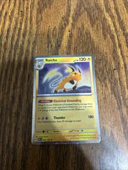 Raichu 026/165 Cosmos Holo - Sam's Club Promo - Pokemon TCG: 151 - Image 2