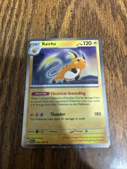 Raichu 026/165 Cosmos Holo - Sam's Club Promo - Pokemon TCG: 151 - Image 4