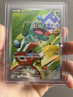 Pokemon First Partner Illustration Promo Set. Charmander, Squirtle, Bulbasaur. - Image 4