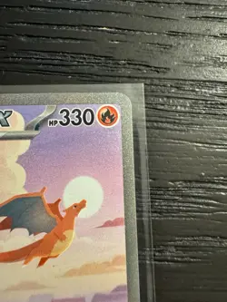 Charizard Ex Pokemon Tcg 151 Scarlet Violet Illustration Rare 199/165 NM - Image 3