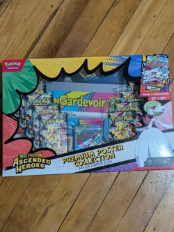 Pokemon TCG: Ascended Heroes Premium Poster Collection Mega Gardevoir Sealed Box - Image 1