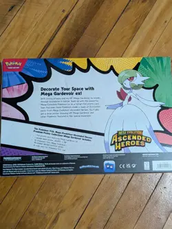 Pokemon TCG: Ascended Heroes Premium Poster Collection Mega Gardevoir Sealed Box - Image 2