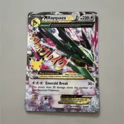 Pokemon TCG M Rayquaza EX 76/108 Celebrations Holo 220 HP - Image 1