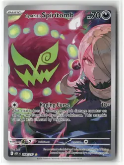 Pokemon Cynthia's Spiritomb - 244/217 Holo ME: Ascended Heroes Illustration Rare - Image 1