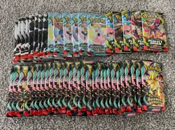 🔥 x30 ASCENDED HEROES Pokemon Packs +6 Journey + 8 BLK & WHT+ 5 POR OPENED 🔥 - Image 1