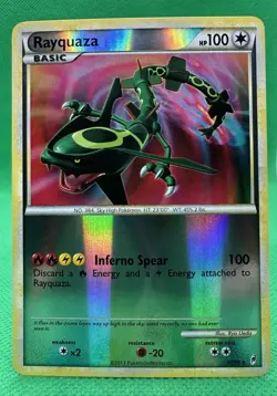 Pokemon Rayquaza Call of Legends 20/95 Reverse Holo Rare 2011 - Image 1