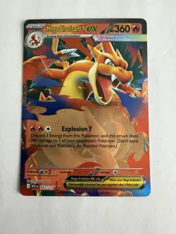 Pokemon TCG Mega Charizard Y 022/217 Ascended Heroes NM - Image 1