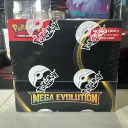 Mega Evolutions Enhanced Booster Box with Promo Pokemon TCG Factory Sealed - Image 1