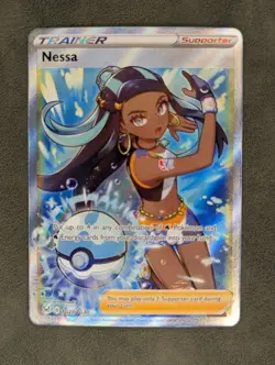 Nessa TG27/TG30 Pokemon TCG Ultra Rare SWSH11: Lost Origin Trainer Gallery NM - Image 1