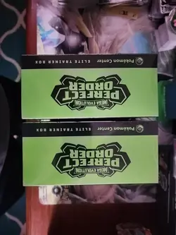 Pokemon TCG Perfect Order Pokemon Center Elite Trainer Box ETB New Sealed LOT x2 - Image 3