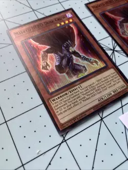 2X Yu-Gi-Oh Maze Of Muertos Masked HERO Dusk Crow Super Rare MZMU-EN014 NM!!! - Image 2