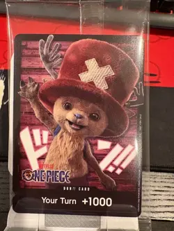 Tony Tony Chopper 2026 C2E2 One Piece Promo Card English Sealed - Image 1