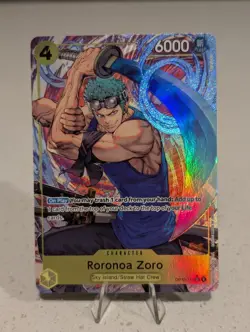 One Piece TCG Roronoa Zoro Alt Art OP15-113 - Image 1