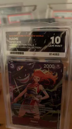 One Piece OP09-070 Nami Gengar Premium Vol 4 ACE 10 💎 - Image 4