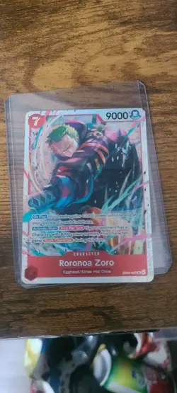 Roronoa Zoro EB04-007 SR Super Rare Adventure on Kami's Island One Piece TCG EN - Image 1