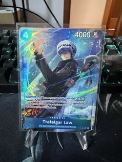 One Piece 500 Years in the Future Trafalgar Law OP07-047 Parallel Alt Art NM - Image 1