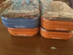 One Piece TCG Tin Set Volume 2 (TS-02/OP-13) New/Factory Sealed - Ace Promo x4 - Image 3