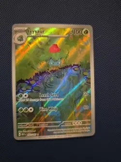 Pokemon Ivysaur TCG English Scarlet & Violet 151 Card 167/165 AR - Image 1