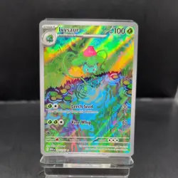 Pokemon TCG Ivysaur Scarlet Violet-151 167/165 Holo Illustration Rare - Image 1