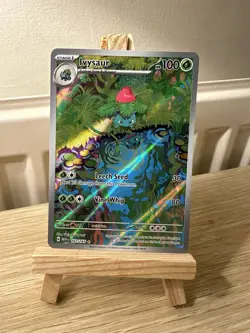 Pokemon TCG Ivysaur 167/165 Scarlet & Violet 151 IR NM - Image 1
