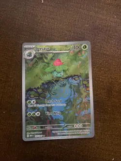 Pokemon TCG Ivysaur Scarlet & Violet 151 Card 167/165 English Edition - Image 1
