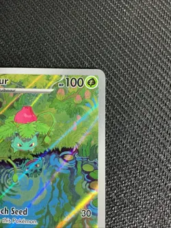 Ivysaur 167/165 Illustration Rare Scarlet&Violet 151- Pokemon TCG- NM Condition - Image 3