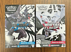 Pokemon TCG Scarlet & Violet Black Bolt/White Flare Booster Bundle SET! IN HAND! - Image 1