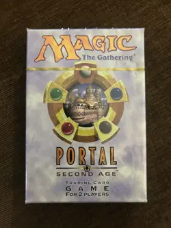 Magic The Gathering Portal Second Age Trading Card Game for 2 Players SEALED! - Image 1