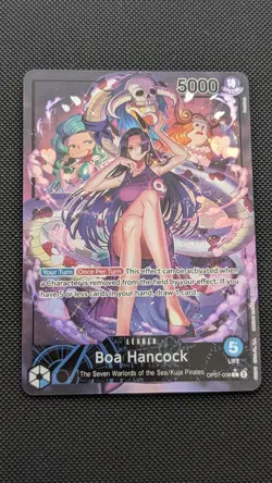 OP07-038 Boa Hancock Leader - One Piece TCG English - Image 1